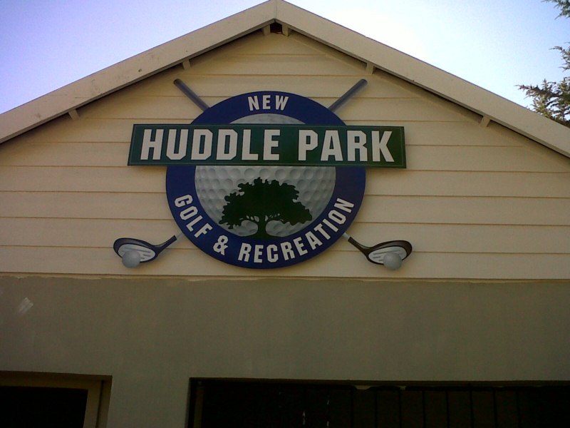 Huddle Park. Mashie Course New Irrigation